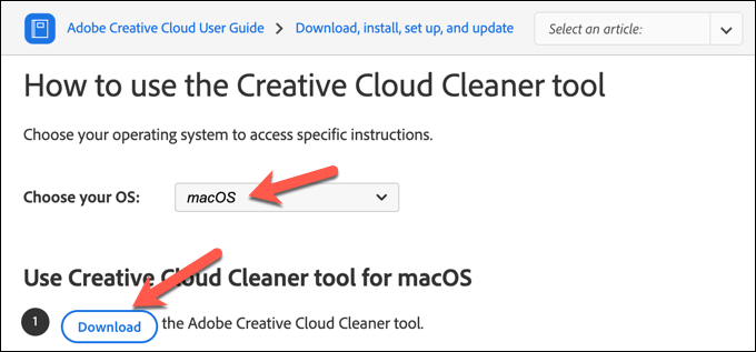adobe cleanup utility for mac
